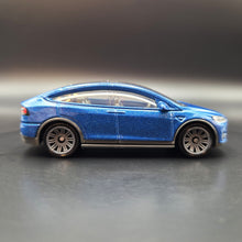 Load image into Gallery viewer, Matchbox 2023 Tesla Model X Blue MBX Electric Drivers II 5 Pack Loose