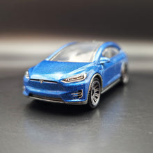 Load image into Gallery viewer, Matchbox 2023 Tesla Model X Blue MBX Electric Drivers II 5 Pack Loose