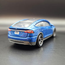 Load image into Gallery viewer, Matchbox 2023 Tesla Model X Blue MBX Electric Drivers II 5 Pack Loose