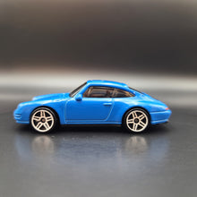 Load image into Gallery viewer, Hot Wheels 2019 '96 Porsche Carrera Light Blue #155 Nightburnerz 4/10