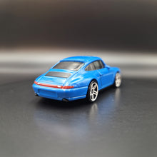 Load image into Gallery viewer, Hot Wheels 2019 '96 Porsche Carrera Light Blue #155 Nightburnerz 4/10