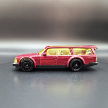 Load image into Gallery viewer, Hot Wheels 2022 Volvo 240 Drift Car Burgundy #232 HW Drift 4/5