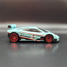 Load image into Gallery viewer, Hot Wheels 2022 McLaren F1 GTR Light Blue #57 Retro Racers 3/10