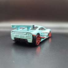 Load image into Gallery viewer, Hot Wheels 2022 McLaren F1 GTR Light Blue #57 Retro Racers 3/10