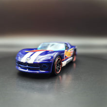 Load image into Gallery viewer, Hot Wheels 2022 Dodge Viper RT/10 Blue #208 Then and Now 3/10