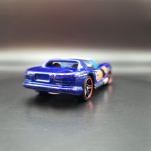 Load image into Gallery viewer, Hot Wheels 2022 Dodge Viper RT/10 Blue #208 Then and Now 3/10