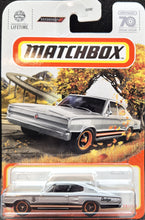 Load image into Gallery viewer, Matchbox 2023 1966 Dodge Charger Silver MBX 70 Years Special Edition #12/100 New Long Card