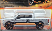 Load image into Gallery viewer, Matchbox 2023 Ford F-150 Lightning Silver #20 MBX 70 Years Special Edition New Long Card
