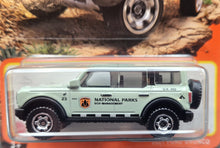 Load image into Gallery viewer, Matchbox 2023 '21 Ford Bronco Mint Green MBX Off-Road #25/100 New Long Card