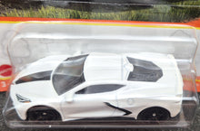 Load image into Gallery viewer, Matchbox 2023 2020 Corvette C8 White MBX Highway #31/100 New Long Card