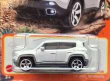 Load image into Gallery viewer, Matchbox 2023 '19 Jeep Renegade Pearl White #40 MBX Off-Road New Long Card