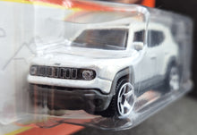 Load image into Gallery viewer, Matchbox 2023 '19 Jeep Renegade Pearl White #40 MBX Off-Road New Long Card