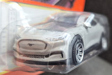 Load image into Gallery viewer, Matchbox 2023 2021 Ford Mustang Mach-E Light Grey #44 MBX Metro New Long Card