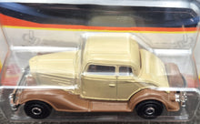 Load image into Gallery viewer, Matchbox 2023 1934 Chevy Master Coupe Tan/Brown MBX Showroom #34 New Long Card