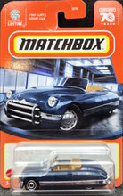 Load image into Gallery viewer, Matchbox 2023 1949 Kurtis Sports Car Dark Blue #46 MBX Showroom New Long Card