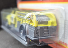 Load image into Gallery viewer, Matchbox 2023 MBX Fire Dasher Yellow MBX Metro #60/100 New Long Card