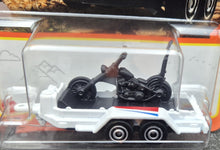 Load image into Gallery viewer, Matchbox 2023 MBX Cycle Trailer White #63 MBX Off-Road New Long Card