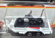 Load image into Gallery viewer, Matchbox 2023 MBX Cycle Trailer White #63 MBX Off-Road New Long Card
