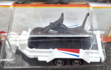 Load image into Gallery viewer, Matchbox 2023 MBX Cycle Trailer White #63 MBX Off-Road New Long Card