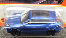 Load image into Gallery viewer, Matchbox 2023 Porsche Cayenne Turbo Blue #78 MBX Metro New Long Card