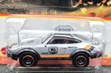 Load image into Gallery viewer, Matchbox 2023 1985 Porsche 911 Rally Silver #80 70 Years Special Edition New Long Card