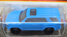 Load image into Gallery viewer, Matchbox 2023 Toyota 4Runner Blue #92 MBX Off-Road New Long Card