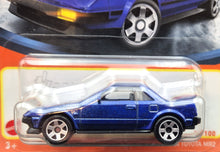 Load image into Gallery viewer, Matchbox 2023 1984 Toyota MR2 Blue #95 MBX Showroom New Long Card