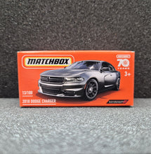 Load image into Gallery viewer, Matchbox 2023 2018 Dodge Charger Black MBX Highway #13/100 New Sealed Box
