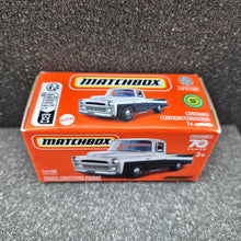 Load image into Gallery viewer, Matchbox 2023 1957 Dodge Sweptside Pickup White/Black MBX Showroom #14 New Sealed Box