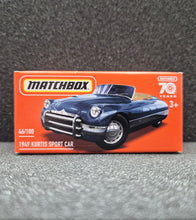 Load image into Gallery viewer, Matchbox 2023 1949 Kurtis Sports Car Dark Blue #46 MBX Showroom New Sealed Box