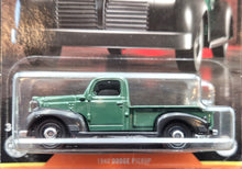 Load image into Gallery viewer, Matchbox 2022 1940 Dodge Pickup Forest Green Dodge Series 3/12 New Long Card