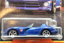 Load image into Gallery viewer, Matchbox 2022 Dodge Viper RT/10 Blue Dodge Series 4/12 New Long Card