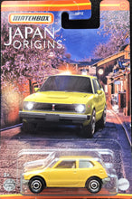 Load image into Gallery viewer, Matchbox 2022 1976 Honda CVCC Yellow Japan Origins 2/12 New Long Card