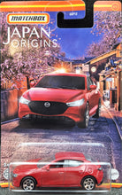 Load image into Gallery viewer, Matchbox 2022 2019 Mazda 3 Red Japan Origins 4/12 New Long Card
