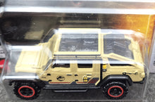 Load image into Gallery viewer, Matchbox 2022 '19 Jeep Gladiator Tan Jurassic World Dominion New Long Card