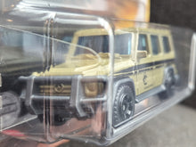 Load image into Gallery viewer, Matchbox 2022 '14 Mercedes-Benz G 550 Army Green Jurassic World Dominion New Long Card