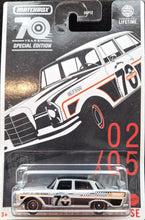 Load image into Gallery viewer, Matchbox 2023 1962 Mercedes-Benz 220 SE Silver 70th Special Edition Series 2/5 Long Card