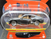 Load image into Gallery viewer, Matchbox 2023 Bentley Continental Grey Moving Parts Series 1/54 New