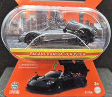 Load image into Gallery viewer, Matchbox 2023 Pagani Huayra Roadster Dark Grey Moving Parts Series 31/54 New
