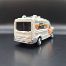 Load image into Gallery viewer, Hot Wheels 2021 '14 Ford Transit News Van White Multipack Exclusive