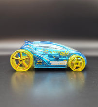 Load image into Gallery viewer, Hot Wheels 2015 Vandetta Translucent Blue #143 HW Race - X-Raycers