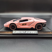Load image into Gallery viewer, Explorafind 2017 Lamborghini Centenario LP770-4 Pink 1:32 Die Cast Car