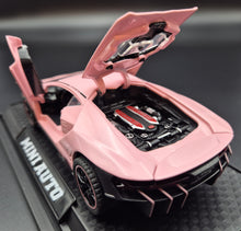 Load image into Gallery viewer, Explorafind 2017 Lamborghini Centenario LP770-4 Pink 1:32 Die Cast Car