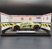 Load image into Gallery viewer, Explorafind 2020 Lamborghini Aventador SVJ LP780-4 Matte Green 1:32 Die Cast Car