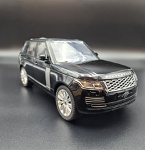 Load image into Gallery viewer, Explorafind 2020 Land Rover Range Rover Black 1:18 Die Cast Car