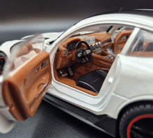 Load image into Gallery viewer, Explorafind 2019 Mercedes-AMG GT White 1:18 Die Cast Car