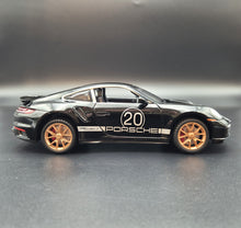 Load image into Gallery viewer, Explorafind 2021 Porsche 911 Turbo S Black 1:24 Die Cast Car