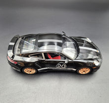 Load image into Gallery viewer, Explorafind 2021 Porsche 911 Turbo S Black 1:24 Die Cast Car