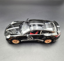 Load image into Gallery viewer, Explorafind 2021 Porsche 911 Turbo S Black 1:24 Die Cast Car