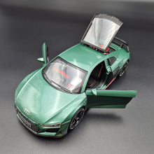 Load image into Gallery viewer, Explorafind 2020 Audi R8 V10 Green 1:24 Die Cast Car